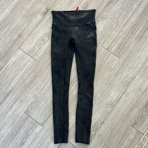 SPANX Black High-Rise Leggings
